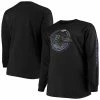 Men's Fanatics Branded Black Baltimore Ravens Big & Tall Color Pop Long Sleeve T-Shirt -Metaverse shop unnamed file 20065