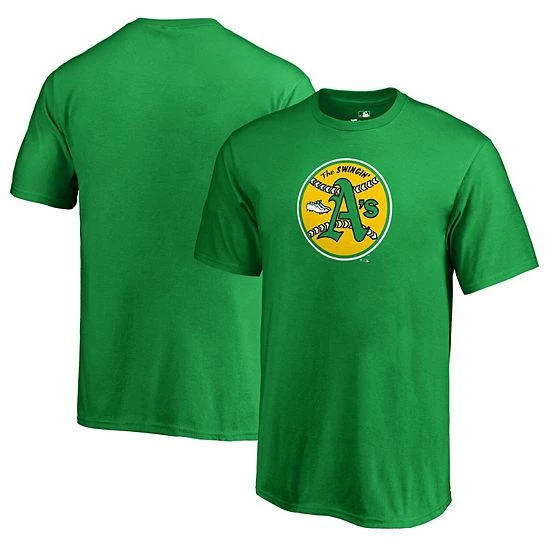 Men's Fanatics Branded Green Oakland Athletics Huntington T-Shirt Men's Fanatics Branded Green Oakland Athletics Huntington T-Shirt -Metaverse shop unnamed file 20086