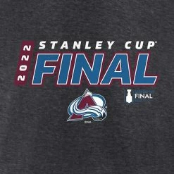Women's Fanatics Branded Heathered Charcoal Colorado Avalanche 2022 Stanley Cup Final Plus Size Own Goal Roster V-Neck T-Shirt -Metaverse shop unnamed file 20114