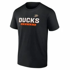 Men's Fanatics Branded Black/Heathered Gray Anaheim Ducks Parent 2-Pack T-Shirt Set -Metaverse shop unnamed file 20117