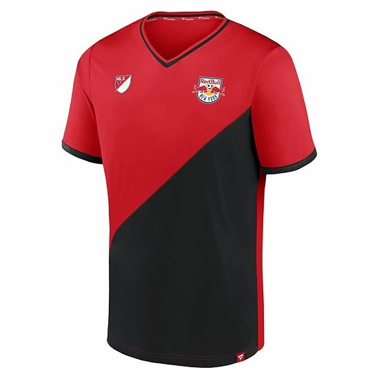 Men's Fanatics Branded Red/Black New York Red Bulls Striker V-Neck T-Shirt Men's Fanatics Branded Red/Black New York Red Bulls Striker V-Neck T-Shirt -Metaverse shop unnamed file 20127
