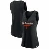 Women's Fanatics Branded Black San Francisco Giants Iconic V-Neck Tank Top -Metaverse shop unnamed file 20137
