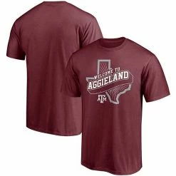 Men's Fanatics Branded Maroon Texas A&M Aggies Hometown T-Shirt -Metaverse shop unnamed file 20169