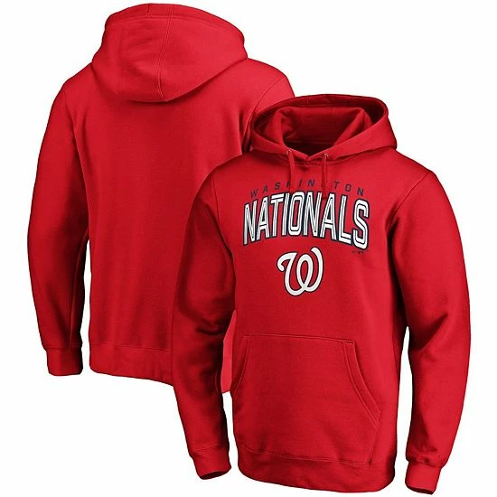 Men's Fanatics Branded Red Washington Nationals Line Up Master the Game Pullover Hoodie Men's Fanatics Branded Red Washington Nationals Line Up Master The Game Pullover Hoodie -Metaverse shop unnamed file 20178