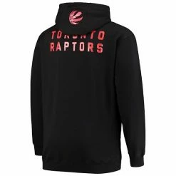 Men's Fanatics Branded Pascal Siakam Black Toronto Raptors Big & Tall Player Name & Number Full-Zip Hoodie Jacket -Metaverse shop unnamed file 20184