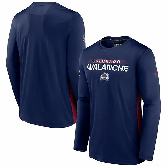 Men's Fanatics Branded Navy Colorado Avalanche Authentic Pro Rink Performance Long Sleeve T-Shirt Men's Fanatics Branded Navy Colorado Avalanche Authentic Pro Rink Performance Long Sleeve T-Shirt -Metaverse shop unnamed file 202