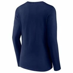 Women's Fanatics Branded College Navy Seattle Seahawks Drive Forward V-Neck Long Sleeve T-Shirt -Metaverse shop unnamed file 20227