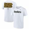 Men's Fanatics Branded White Pittsburgh Steelers Big & Tall Hot Shot T-Shirt -Metaverse shop unnamed file 20232