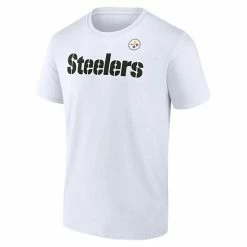 Men's Fanatics Branded White Pittsburgh Steelers Big & Tall Hot Shot T-Shirt -Metaverse shop unnamed file 20234