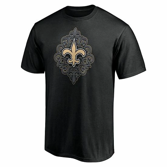 Men's Fanatics Branded Black New Orleans Saints Hometown 1st Down T-Shirt Men's Fanatics Branded Black New Orleans Saints Hometown 1st Down T-Shirt -Metaverse shop unnamed file 20277
