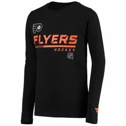 Youth Fanatics Branded Black Philadelphia Flyers Authentic Pro Prime Long Sleeve T-Shirt 4 Youth Fanatics Branded Black Philadelphia Flyers Authentic Pro Prime Long Sleeve T-Shirt -Metaverse shop unnamed file 20291