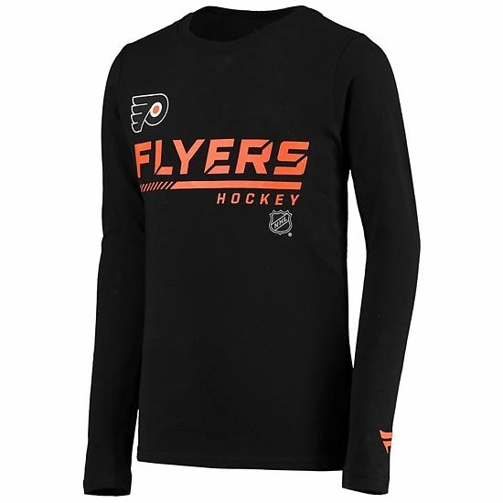 Youth Fanatics Branded Black Philadelphia Flyers Authentic Pro Prime Long Sleeve T-Shirt Youth Fanatics Branded Black Philadelphia Flyers Authentic Pro Prime Long Sleeve T-Shirt -Metaverse shop unnamed file 20291