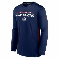 Men's Fanatics Branded Navy Colorado Avalanche Authentic Pro Rink Performance Long Sleeve T-Shirt 4 Men's Fanatics Branded Navy Colorado Avalanche Authentic Pro Rink Performance Long Sleeve T-Shirt -Metaverse shop unnamed file 203