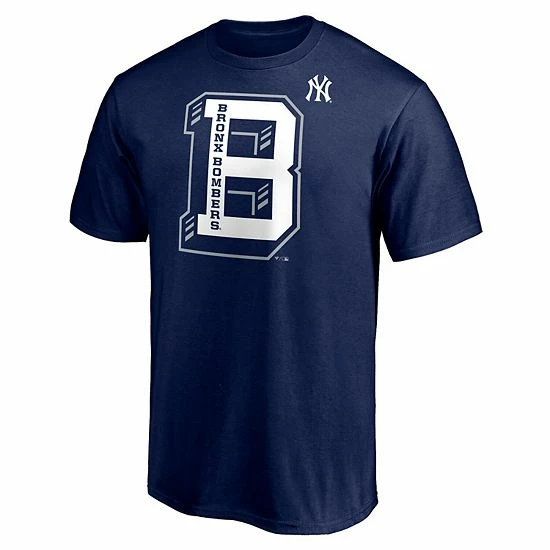Men's Fanatics Branded Navy New York Yankees Team Logo Hometown T-Shirt Men's Fanatics Branded Navy New York Yankees Team Logo Hometown T-Shirt -Metaverse shop unnamed file 20309
