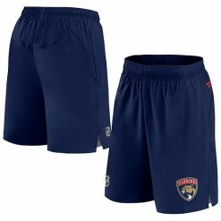 Men's Fanatics Branded Navy Florida Panthers Authentic Pro Rink Shorts