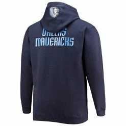 Men's Fanatics Branded Luka Doncic Navy Dallas Mavericks Big & Tall Player Name & Number Full-Zip Hoodie Jacket -Metaverse shop unnamed file 20348