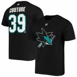 Men's Fanatics Branded Logan Couture Black San Jose Sharks Alternate Jersey Logo Name & Number T-Shirt -Metaverse shop unnamed file 20357