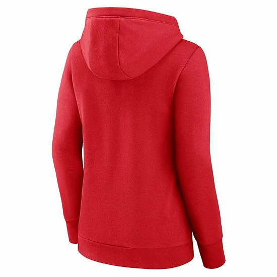 Women's Fanatics Branded Red Minnesota Twins Simplicity Crossover V-Neck Pullover Hoodie Women's Fanatics Branded Red Minnesota Twins Simplicity Crossover V-Neck Pullover Hoodie -Metaverse shop unnamed file 2038