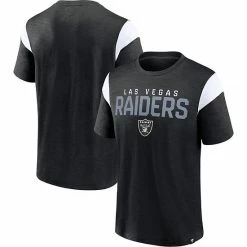 Alternative view of Men's Fanatics Branded Black Las Vegas Raiders Home Stretch Team T-Shirt