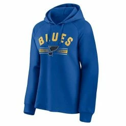 Women's Fanatics Branded Blue St. Louis Blues Perfect Play Raglan Pullover Hoodie -Metaverse shop unnamed file 2046