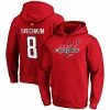 Men's Fanatics Branded Alexander Ovechkin Red Washington Capitals Authentic Stack Player Name & Number Pullover Hoodie