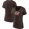 Women's Fanatics Branded Brown Cleveland Browns Slogan V-Neck T-Shirt 2 Women's Fanatics Branded Brown Cleveland Browns Slogan V-Neck T-Shirt -Metaverse shop unnamed file 20538