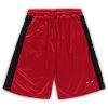 Men's Fanatics Branded Red/Black Chicago Bulls Big & Tall Performance Shorts