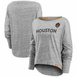 Women's Fanatics Branded Heathered Gray Houston Dynamo FC Long Sleeve Fashion Top 3 Women's Fanatics Branded Heathered Gray Houston Dynamo FC Long Sleeve Fashion Top -Metaverse shop unnamed file 20572