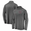 Men's Fanatics Branded Gray Texas A&M Aggies Primary Logo Striated Raglan Quarter-Zip Jacket -Metaverse shop unnamed file 20624