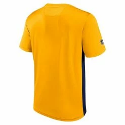 Men's Fanatics Branded Gold/Navy Nashville Predators Authentic Pro Rink Tech T-Shirt 9 Men's Fanatics Branded Gold/Navy Nashville Predators Authentic Pro Rink Tech T-Shirt -Metaverse shop unnamed file 20642