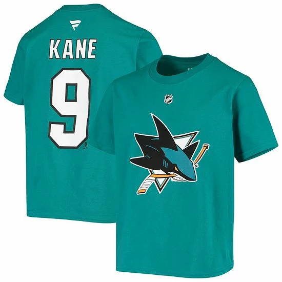 Youth Fanatics Branded Evander Kane Teal San Jose Sharks Name & Number T-Shirt Youth Fanatics Branded Evander Kane Teal San Jose Sharks Name & Number T-Shirt -Metaverse shop unnamed file 20665