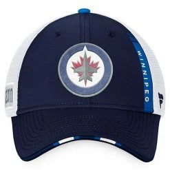 Men's Fanatics Branded Navy/White Winnipeg Jets 2022 NHL Draft Authentic Pro On Stage Trucker Adjustable Hat 9 Men's Fanatics Branded Navy/White Winnipeg Jets 2022 NHL Draft Authentic Pro On Stage Trucker Adjustable Hat -Metaverse shop unnamed file 20724