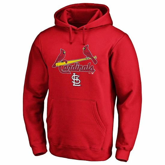 Men's Fanatics Branded Red St. Louis Cardinals Big & Tall Team Lockup Primary Logo Pullover Hoodie 5 Men's Fanatics Branded Red St. Louis Cardinals Big & Tall Team Lockup Primary Logo Pullover Hoodie - Image 3