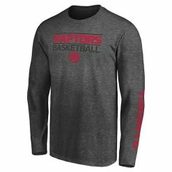 Men's Fanatics Branded Black/Heathered Charcoal Toronto Raptors T-Shirt Combo Set -Metaverse shop unnamed file 20758