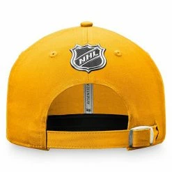 Men's Fanatics Branded Yellow Buffalo Sabres Authentic Pro Locker Room Team Adjustable Hat -Metaverse shop unnamed file 20805