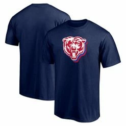 Men's Fanatics Branded Navy Chicago Bears Red White And Team T-Shirt -Metaverse shop unnamed file 20831