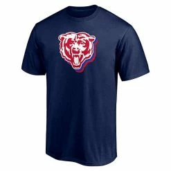 Men's Fanatics Branded Navy Chicago Bears Red White And Team T-Shirt -Metaverse shop unnamed file 20832