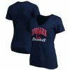 Women's Fanatics Branded Navy Cleveland Indians Victory Script V-Neck T-Shirt 2 Women's Fanatics Branded Navy Cleveland Indians Victory Script V-Neck T-Shirt -Metaverse shop unnamed file 20836