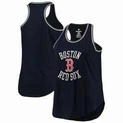 Women's Fanatics Branded Navy Boston Red Sox Plus Size Scoop Neck Ringer Tank Top -Metaverse shop unnamed file 20844