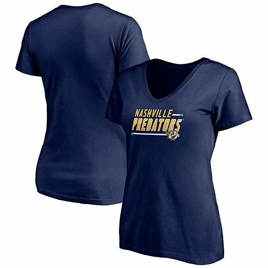Women's Fanatics Branded Navy Nashville Predators Plus Size Mascot In Bounds V-Neck T-Shirt Women's Fanatics Branded Navy Nashville Predators Plus Size Mascot In Bounds V-Neck T-Shirt -Metaverse shop unnamed file 20863