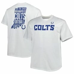 Men's Fanatics Branded White Indianapolis Colts Big & Tall Hometown Collection Hot Shot T-Shirt -Metaverse shop unnamed file 20881