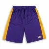 Men's Fanatics Branded Purple/Gold Los Angeles Lakers Big & Tall Performance Shorts -Metaverse shop unnamed file 20888