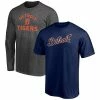 Men's Fanatics Branded Navy/Heathered Charcoal Detroit Tigers T-Shirt Combo Pack 2 Men's Fanatics Branded Navy/Heathered Charcoal Detroit Tigers T-Shirt Combo Pack -Metaverse shop unnamed file 20933
