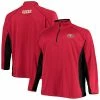 Men's Fanatics Branded Scarlet/Black San Francisco 49ers Big & Tall Polyester Quarter-Zip Raglan Jacket 2 Men's Fanatics Branded Scarlet/Black San Francisco 49ers Big & Tall Polyester Quarter-Zip Raglan Jacket -Metaverse shop unnamed file 20960