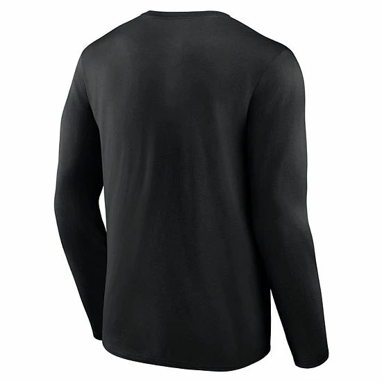 Men's Fanatics Branded Black Anaheim Ducks Authentic Pro Core Collection Secondary Long Sleeve T-Shirt 6 Men's Fanatics Branded Black Anaheim Ducks Authentic Pro Core Collection Secondary Long Sleeve T-Shirt - Image 4