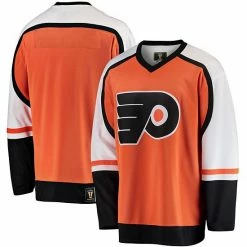 Men's Fanatics Branded Orange Philadelphia Flyers Premier Breakaway Heritage Blank Jersey -Metaverse shop unnamed file 21017