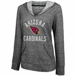 Women's Fanatics Branded Black Arizona Cardinals Doubleface Slub Pullover Hoodie