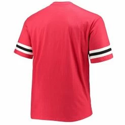 Men's Fanatics Branded Red Tampa Bay Buccaneers Big & Tall Logo Sleeve Stripe T-Shirt 5 Men's Fanatics Branded Red Tampa Bay Buccaneers Big & Tall Logo Sleeve Stripe T-Shirt -Metaverse shop unnamed file 21039
