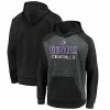 Men's Fanatics Branded Heathered Charcoal/Black Sacramento Kings Game Day Ready Raglan Pullover Hoodie -Metaverse shop unnamed file 21063