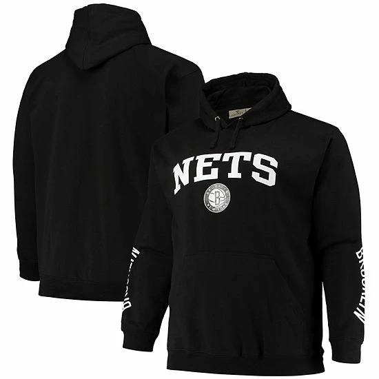 Men's Fanatics Branded Black Brooklyn Nets Hardwood Classics Big & Tall Team Wordmark Pullover Hoodie Men's Fanatics Branded Black Brooklyn Nets Hardwood Classics Big & Tall Team Wordmark Pullover Hoodie -Metaverse shop unnamed file 21143